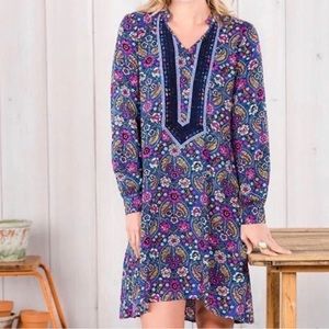 Matilda Jane Thoughts and Dreams Floral hi low dress size medium